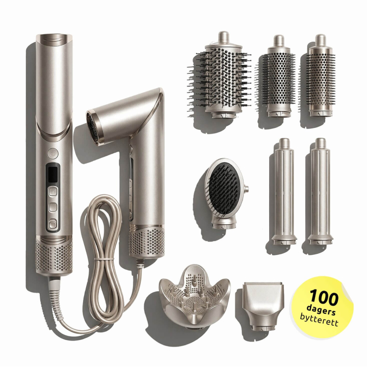 8in1 Profesjonell Hair Styler i gruppen Hårtørrer hos Elektronik.dk (8in1StylerHoved)