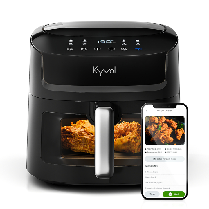 Kyvol 7.2L Smart Airfryer - CrispMaster 360° i gruppen Airfryers hos Elektronik.dk (AF700)