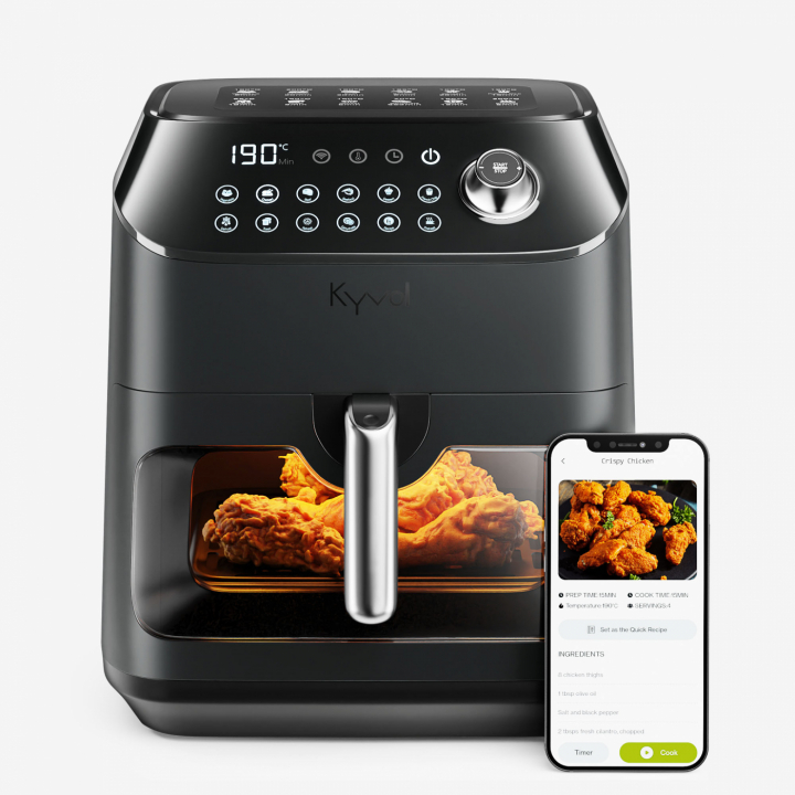Kyvol Premium Smart Air Fryer i gruppen Airfryers / Airfryer Tilbehør hos Elektronik.dk (AFKyvolSmart)