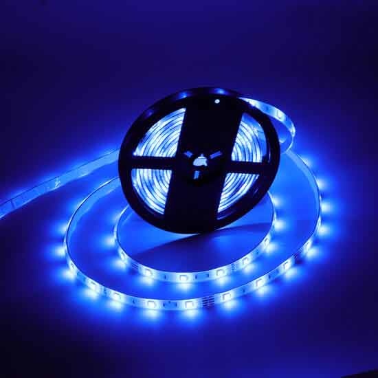 Smart Home LED-strip RGB, WiFi, dæmpbar, 5 m - Hvid i gruppen Nyheder hos Elektronik.dk (LED5m)