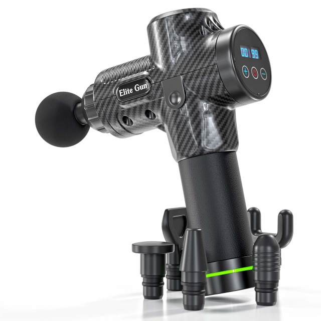 EliteGun Pro MG 7069 - Massagepistol - Kulfiber