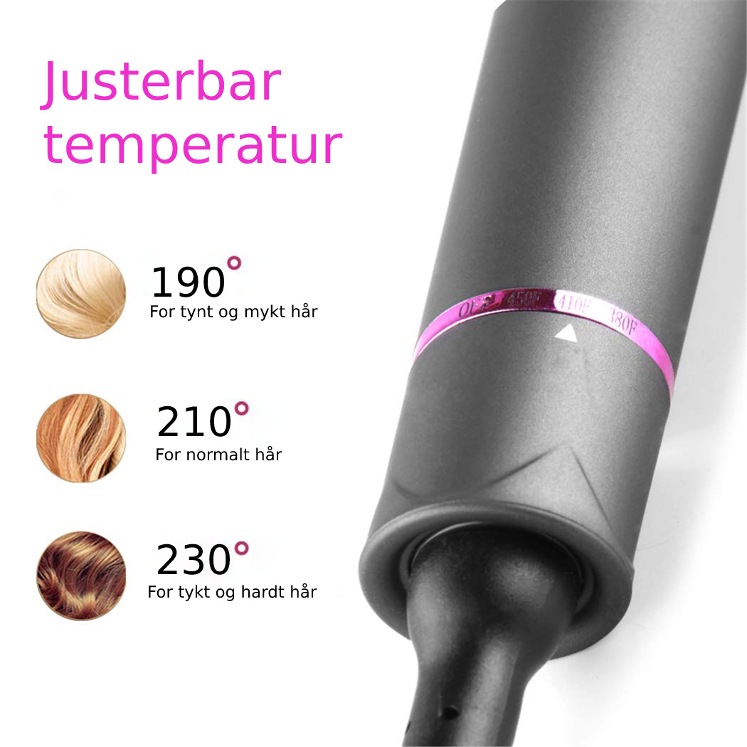 3 i 1 Automatisk Krølltang