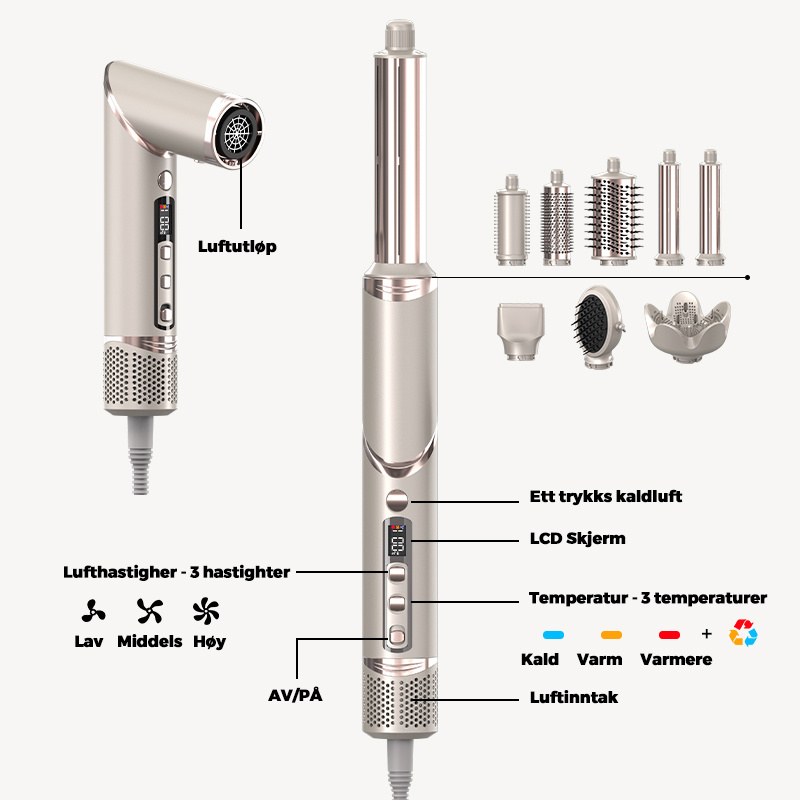 8in1 Hairstyler