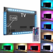 Smart Home LED-strip RGB, WiFi, dæmpbar, 5 m - Hvid Smart Home LED-strip RGB, WiFi, dæmpbar, 5 m - Hvid