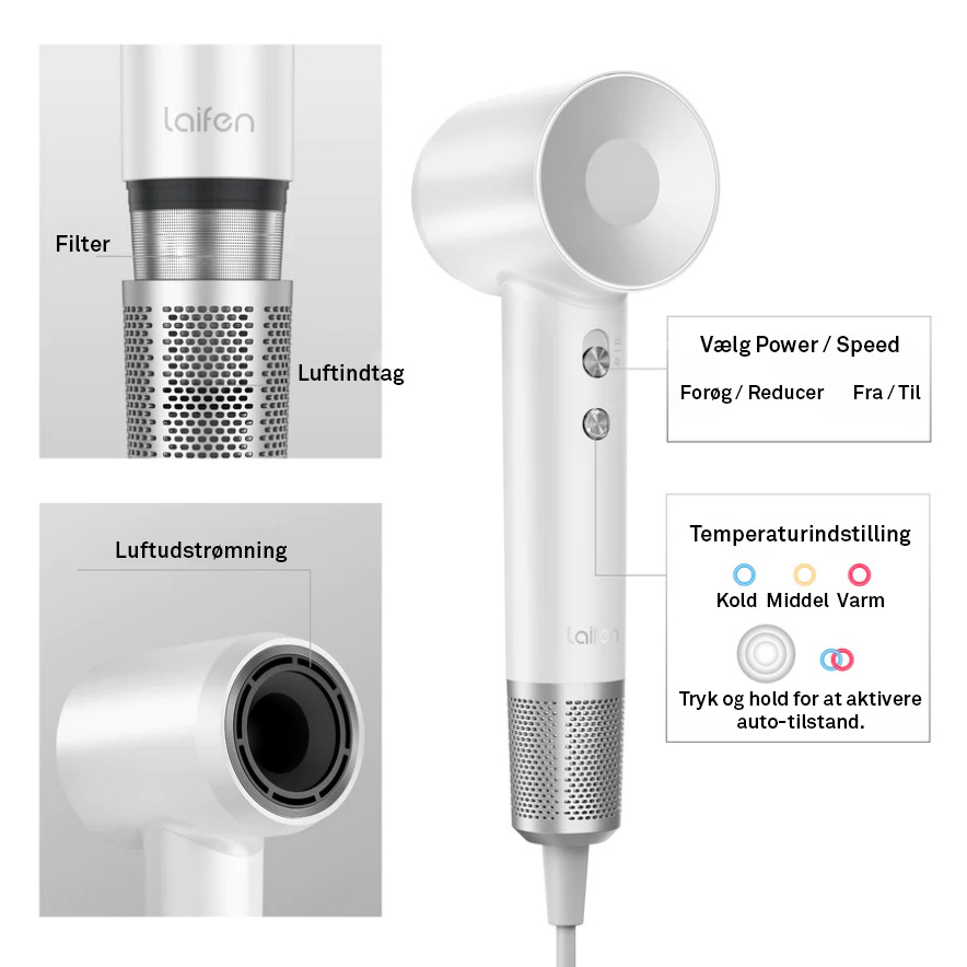 Laifen Swift High Speed Hair Dryer